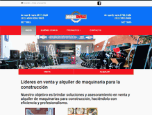 Tablet Screenshot of maquiobras.com.ar